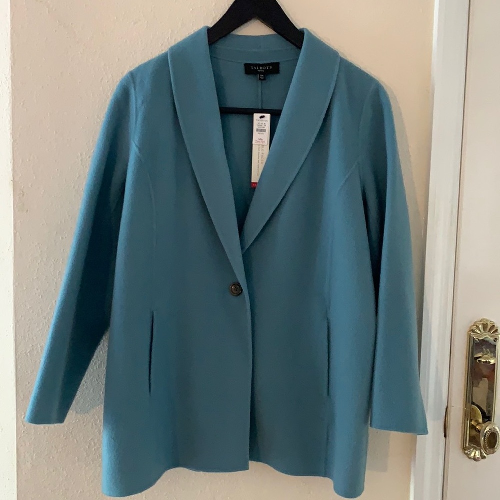 NWT Talbots Petite Jacket with Front Pockets